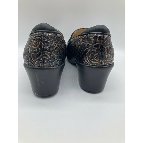 Women's Alegria Emm-548 Bronze Bouquet Clogs - Picture 3 of 8